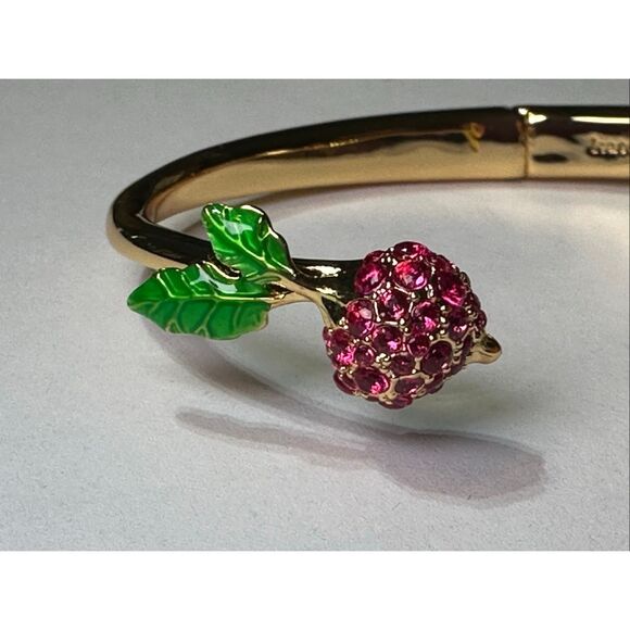 Kate Spade NEW Harvest Time Hinge Cuff bracelet vegetable - Picture 10 of 14